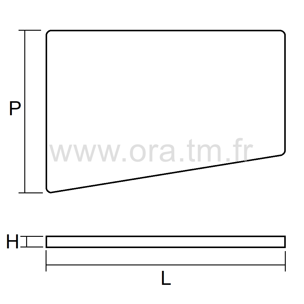 TLT - ACCOUDOIR & MANCHETTE - TABLETTE ECRITOIRE